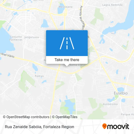 Rua Zenaide Sabóia map