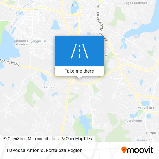 Travessa Antônio map