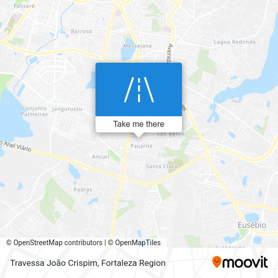 Travessa João Crispim map