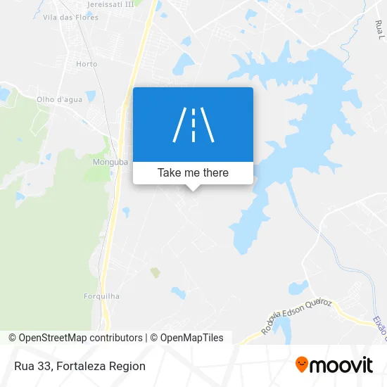 Rua 33 map