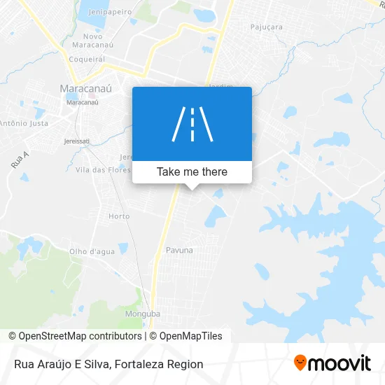 Rua Araújo E Silva map