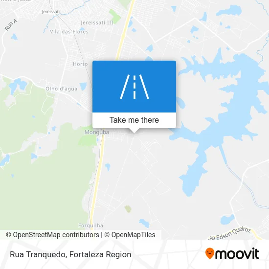 Rua Tranquedo map