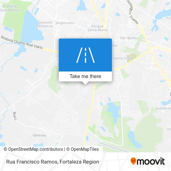 Rua Francisco Ramos map