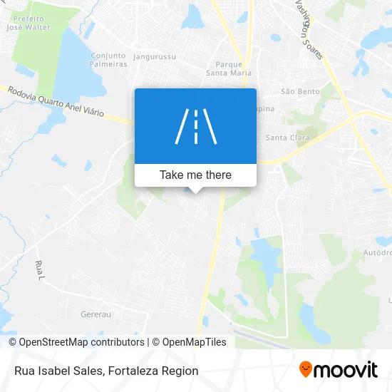 Rua Isabel Sales map
