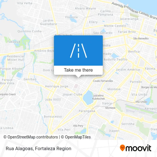 Rua Alagoas map