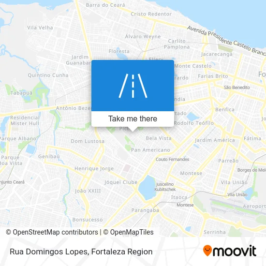 Rua Domingos Lopes map
