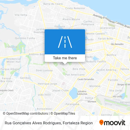 Rua Gonçalves Alves Rodrigues map