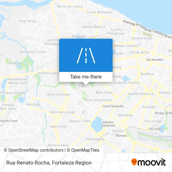 Rua Renato Rocha map