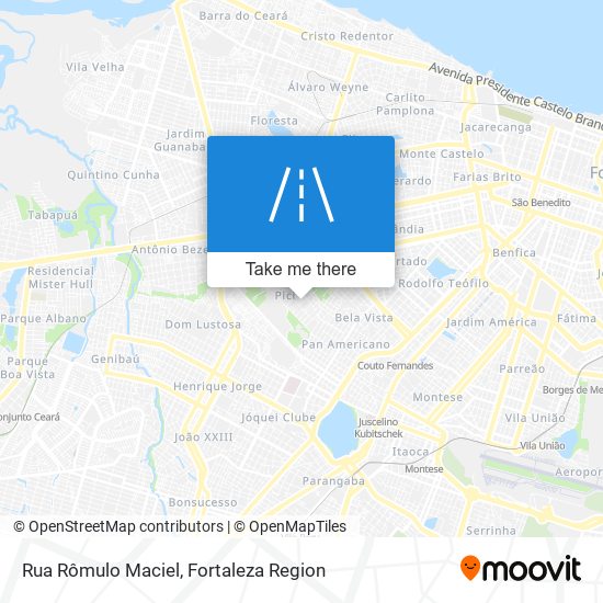 Rua Rômulo Maciel map