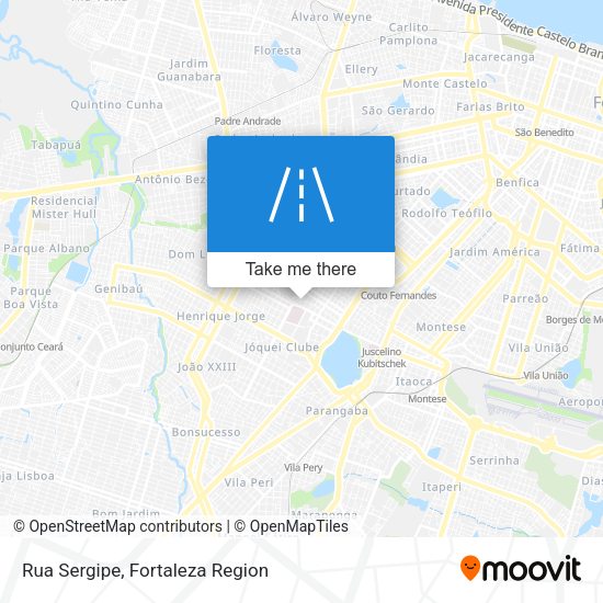 Rua Sergipe map