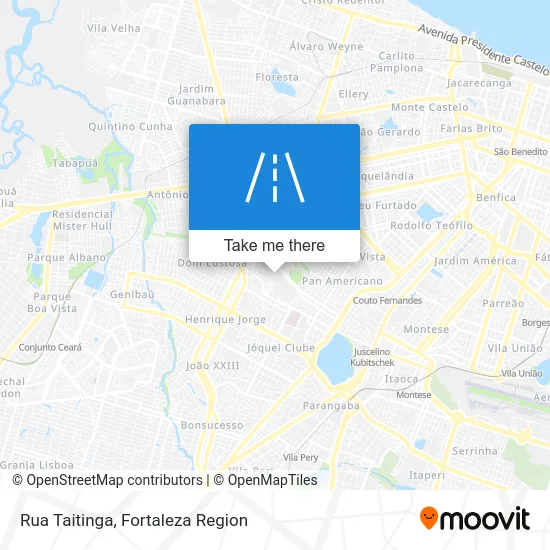 Rua Taitinga map