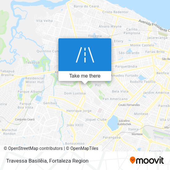 Travessa Basilẽia map