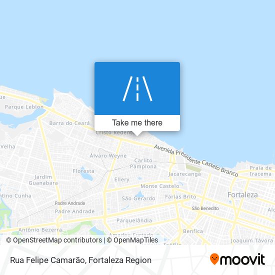 Rua Felipe Camarão map