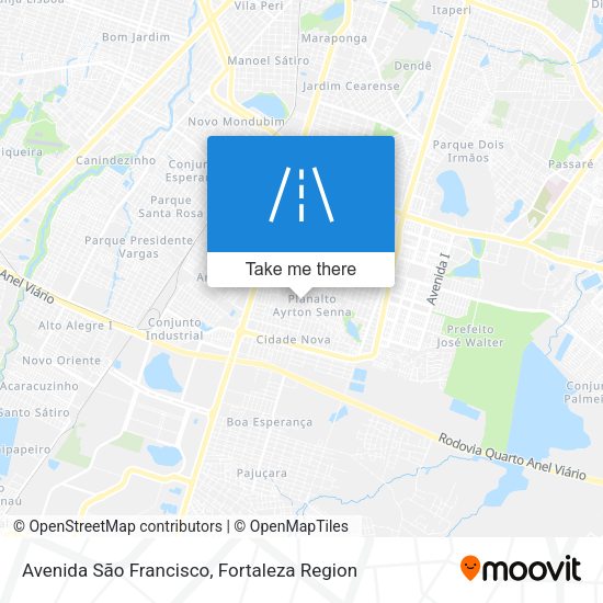 Avenida São Francisco map