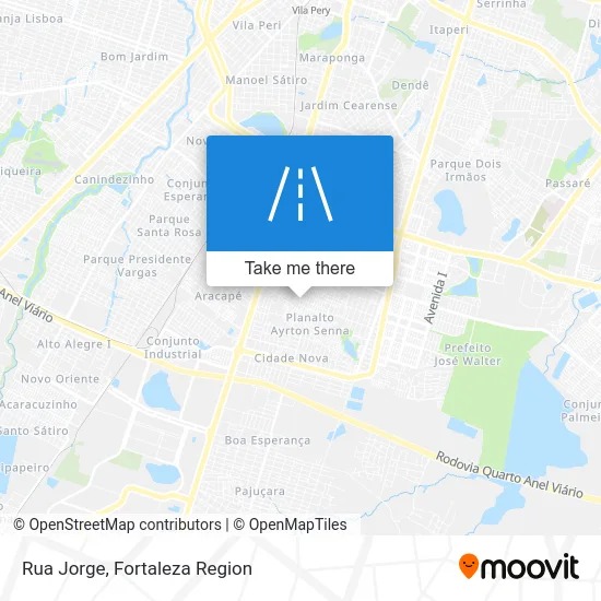 Rua Jorge map