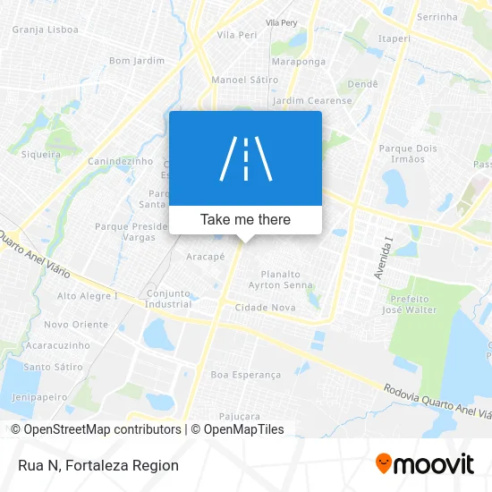 Rua N map