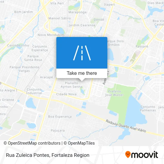 Rua Zuleica Pontes map