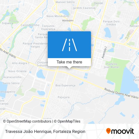 Travessa João Henrique map