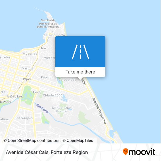 Avenida César Cals map