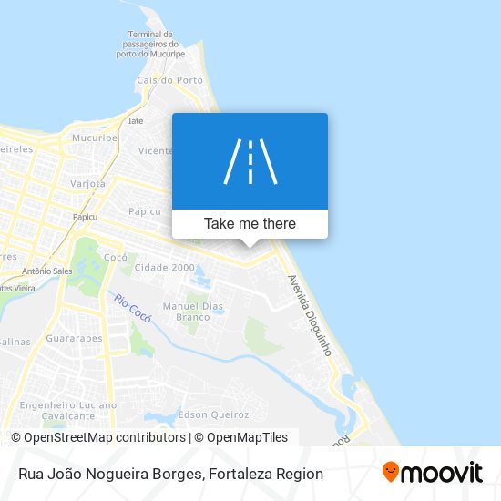 Rua João Nogueira Borges map