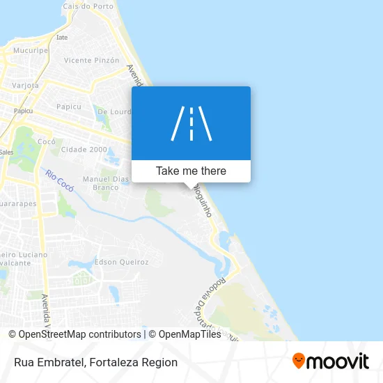 Rua Embratel map