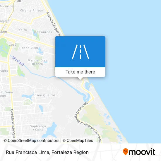 Rua Francísca Lima map