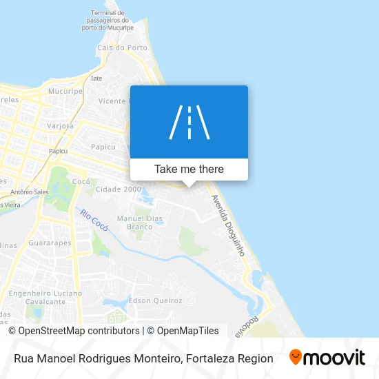 Rua Manoel Rodrigues Monteiro map