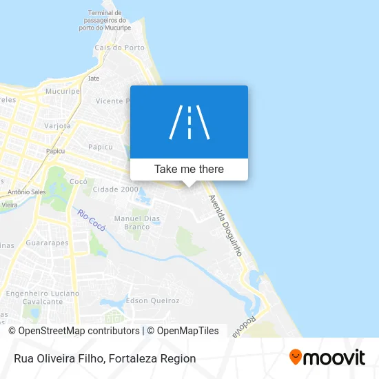 Rua Oliveira Filho map
