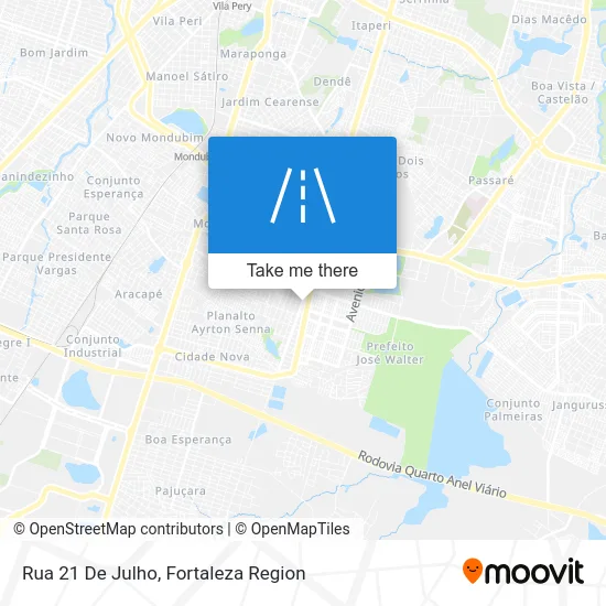 Rua 21 De Julho map