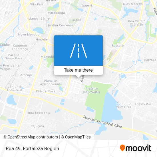 Rua 49 map