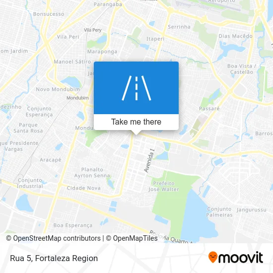 Rua 5 map