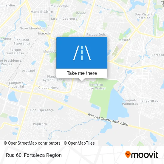 Rua 60 map