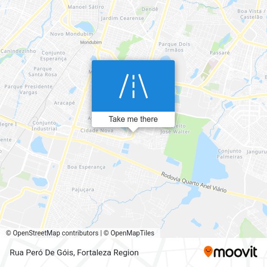 Rua Peró De Góis map