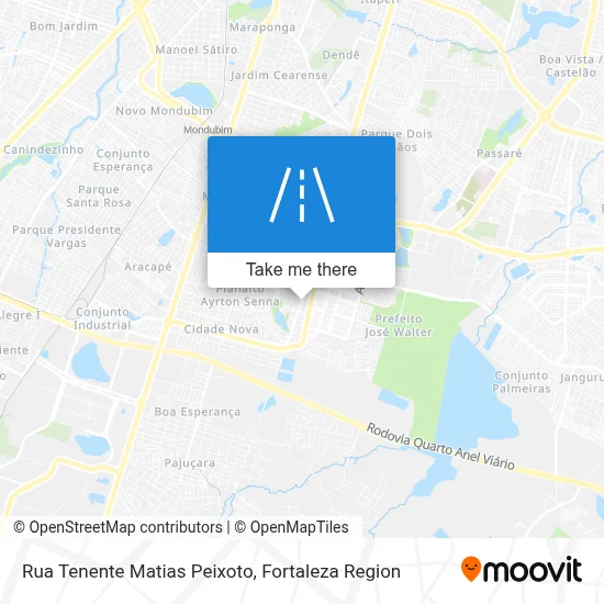 Rua Tenente Matias Peixoto map