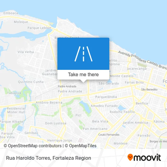 Rua Haroldo Torres map