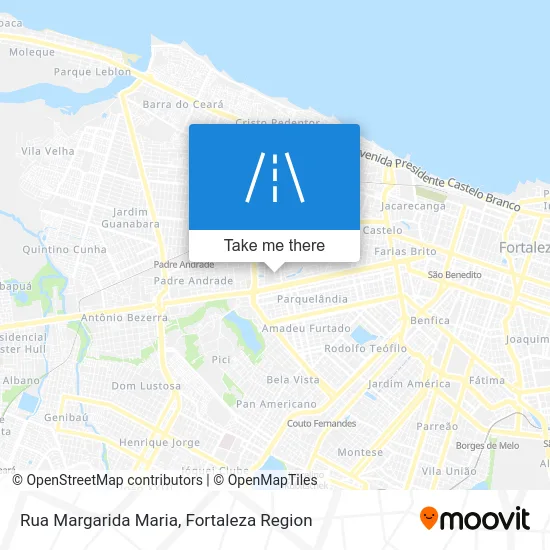 Rua Margarida Maria map