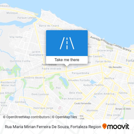 Rua Maria Mirian Ferreira De Souza map