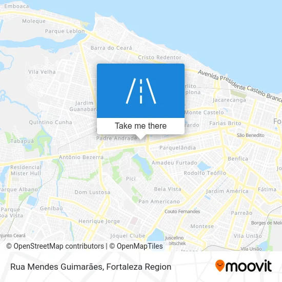 Rua Mendes Guimarães map
