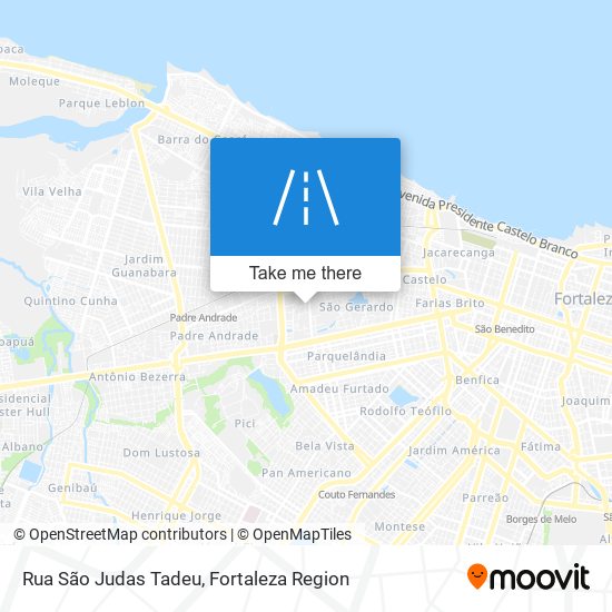 Rua São Judas Tadeu map