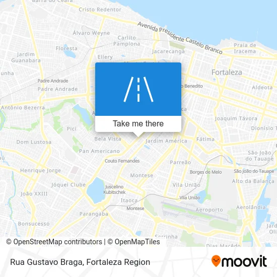 Rua Gustavo Braga map