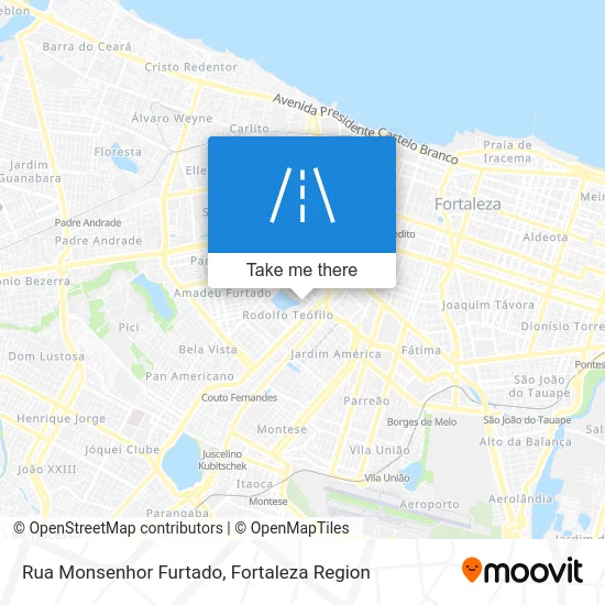 Rua Monsenhor Furtado map