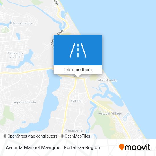 Avenida Manoel Mavignier map