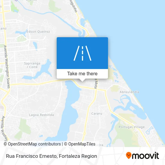 Rua Francisco Ernesto map