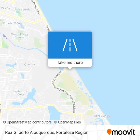 Rua Gilberto Albuquerque map