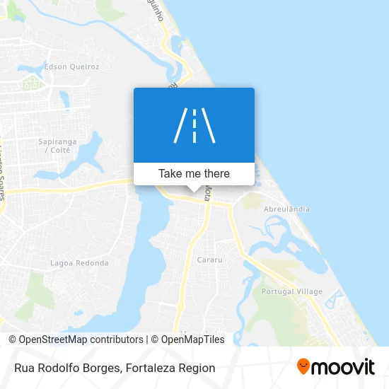Rua Rodolfo Borges map