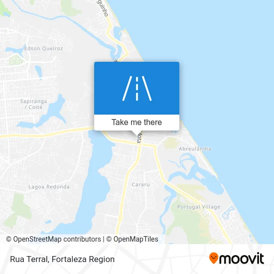 Rua Terral map