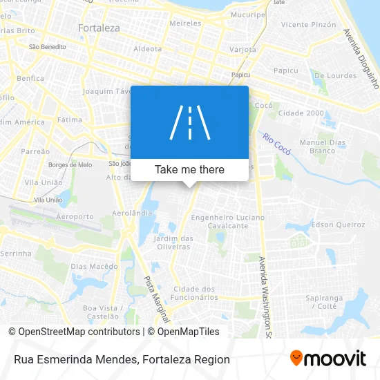 Rua Esmerinda Mendes map