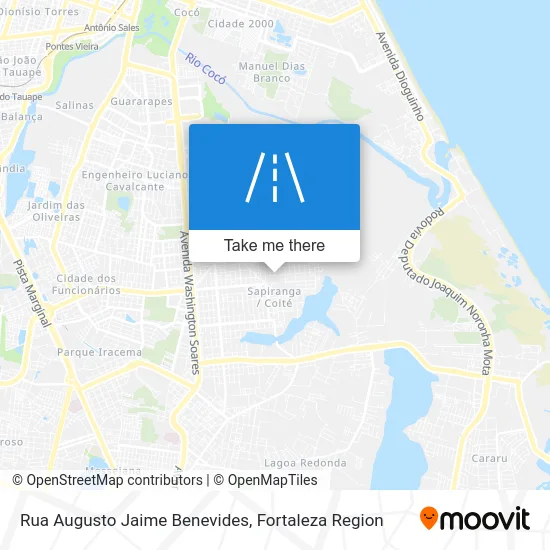 Rua Augusto Jaime Benevides map