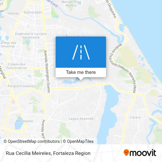 Rua Cecília Meireles map