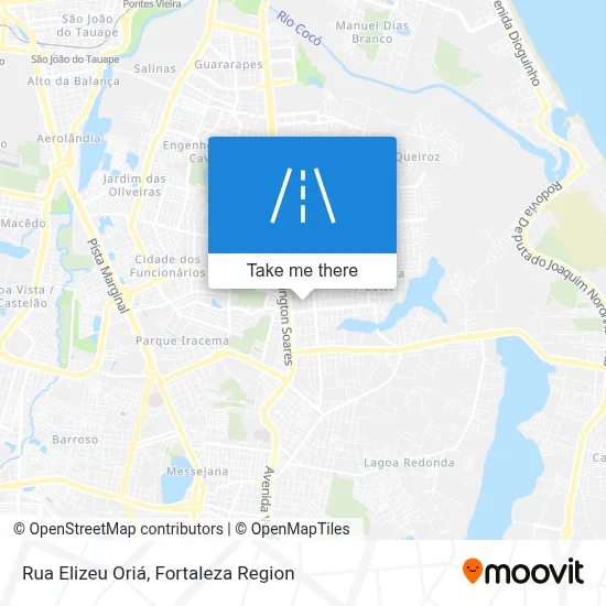 Rua Elizeu Oriá map